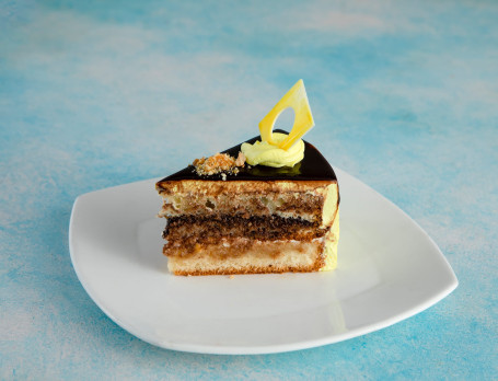 Choco Butterscotch Slice Cake