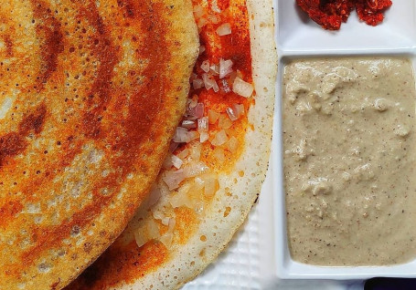 Onion Podi Ghee Dosa