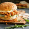 Hot Crunchy Fried Chicken Burger