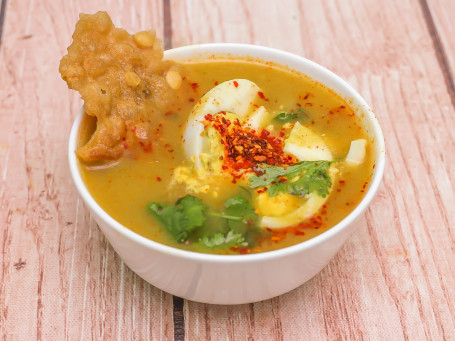 Plantain Bejo Egg Soup