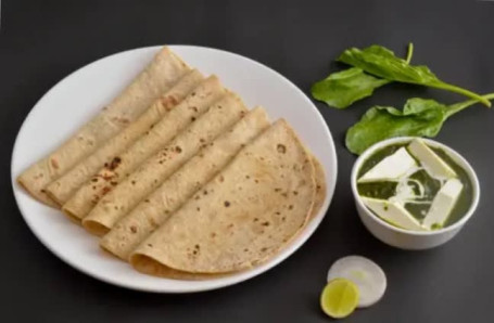 6 Chapati Palak Paneer