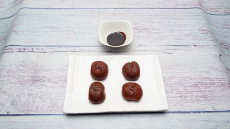 Fried Chocolate Bun Momo (4 Pcs)