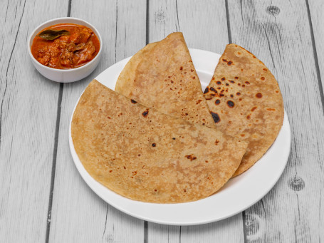 Chapati [3Pcs] With Chicken Curry