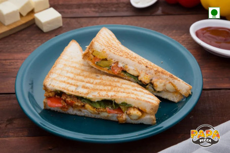 Special Paneer Tikka Grilled Sandwich