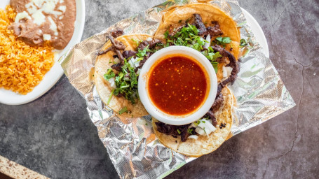 Carne Asada Street-Style Taco