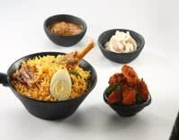 Lamb Biryani With Chicken 65