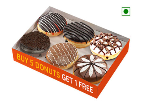 Bestsellers Party Box (Buy 5 Donuts Get 1 Free)