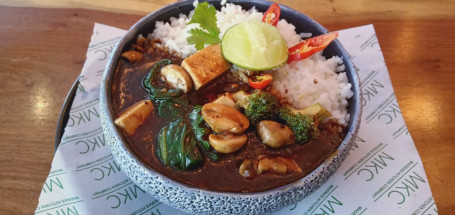 Tofu Bok-Choy, Sticky Rice