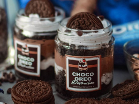 Choco Oreo Destruction Dessert Jar