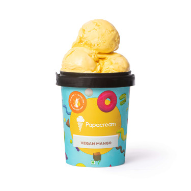 Papacream Vegan Mango (475 Ml)