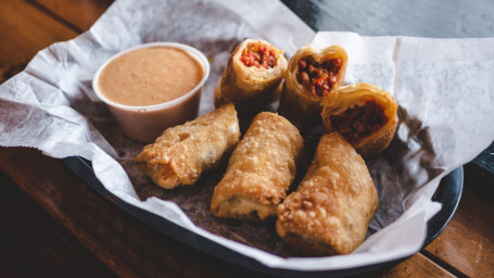 Linguica Egg Rolls