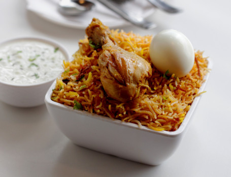 Chicken Biryani (Leg Piece) Half (Serves 1)