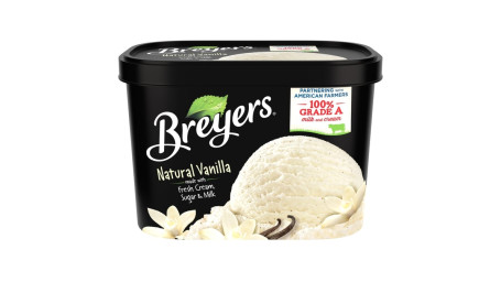 Breyers Natural Vanilla 48 Oz (1.5 Qt)