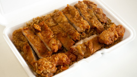 C1. Fried Chicken Steak Zhà Jī Pái