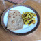 Plain Paratha 2 With Aloo Bhujia Sabzi