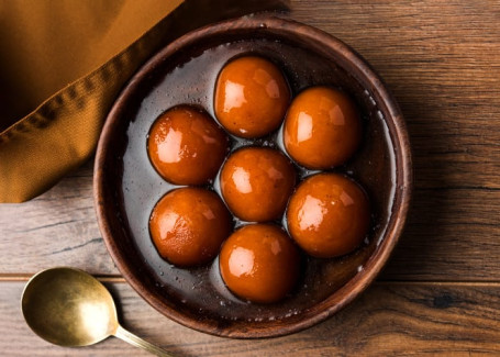 Gulab Jamun Desi Ghee (6 Pièces)