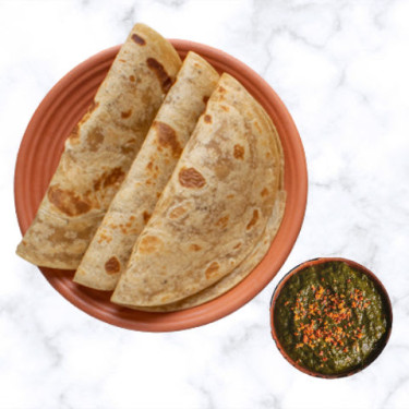 Sarson Ka Saag, 3 Repas Paratha