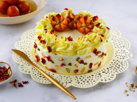 Gâteau Gulab Jamun À La Vanille