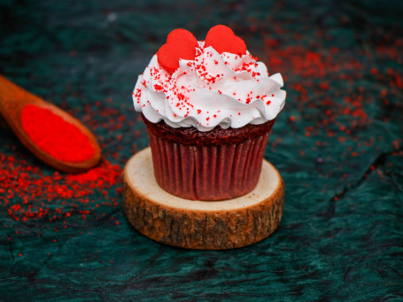 Cupcake Velours Rouge Regal