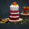 Gulab Jamun Red Velvet Mini Jar Cake