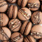 Eggless Coffee Hazelnut Macarons [6 Pieces]