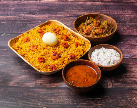 Prawn Biriyani Eral Perattal