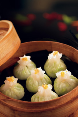 Truffle Oil Infused Edamame Dumplings (6 Pcs)