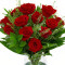 Arrangement Inoubliable De Douze Roses Avec Vase Debi Lilly