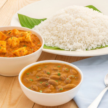 Paneer Masala, Riz Rajma