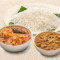 Curry De Poulet Style Dhaba (Avec Os), Rajma Avec Riz