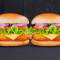 2 Burgers De Poulet Barbecue