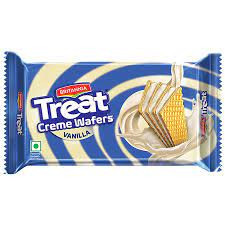 Britannia Treat Cream Wafers Vanilla 60Gms Buy 1 Get 1