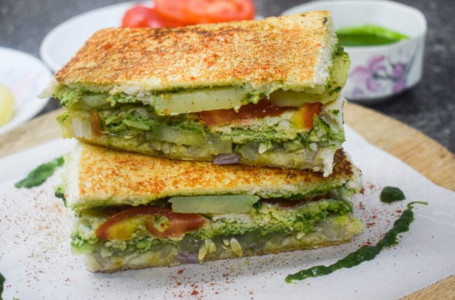 Grilled Bombay Chutney Sandwich With Cheese