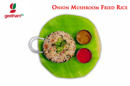 Onion Mushroom Fried Rice [M]