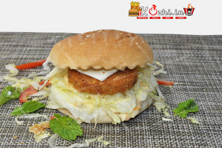 Hiden Fillings Fried Kozhi Burger