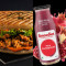 Chipotle Unmeat Kulcha Burger Pure Pomegranate