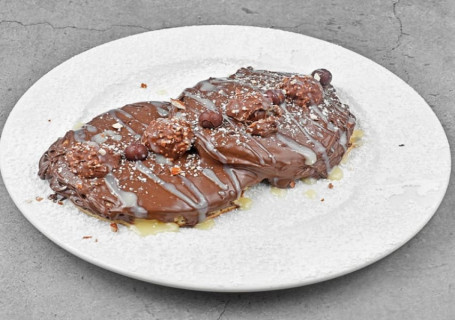 Nutella And Ferrero Rocher Pancakes