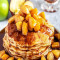 Healthy Oats And Apple Cinnamon Pancakes (2 Pieces)