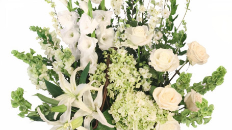 Peaceful Basket Arrangement