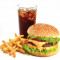 Double Delght Chicken Burger Chicken Fries Mojito [250 Ml]