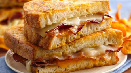 Bacon And Cheese Grilled Sandwich