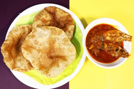 Poori Fish Kuzhambu