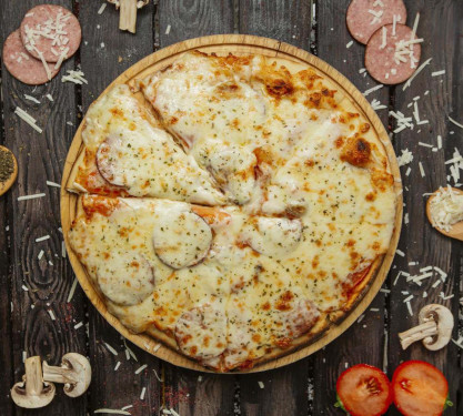 9 Handmade Chicken Salami Pizza