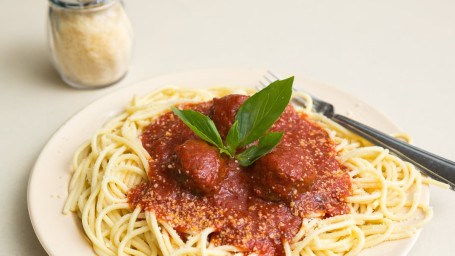 Spaghetti Meatballs (Garlic Bread)