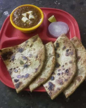 Wheat Paratha Sabji Of The Day