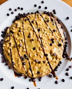 Chocolate Chip Peanut Butter Whey Protein Pancake