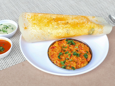 Mysore Masala Dosa (Bhaji Dosa)