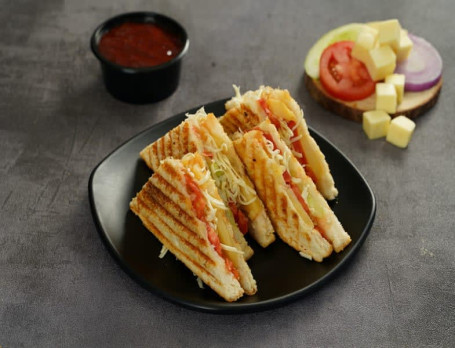 Classic Veg Cheese Grilled Sandwich