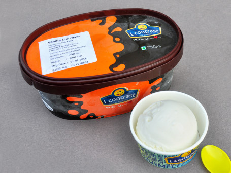 Vanilla Ice Cream Tub (750 Ml)