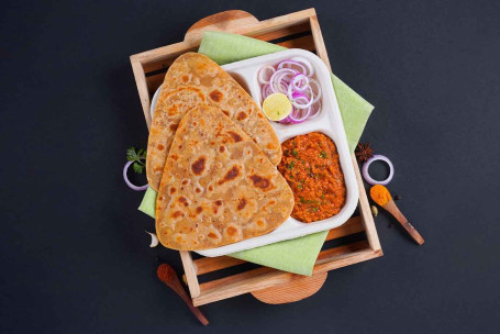 Boîte À Lunch Au Poulet Kheema Paratha